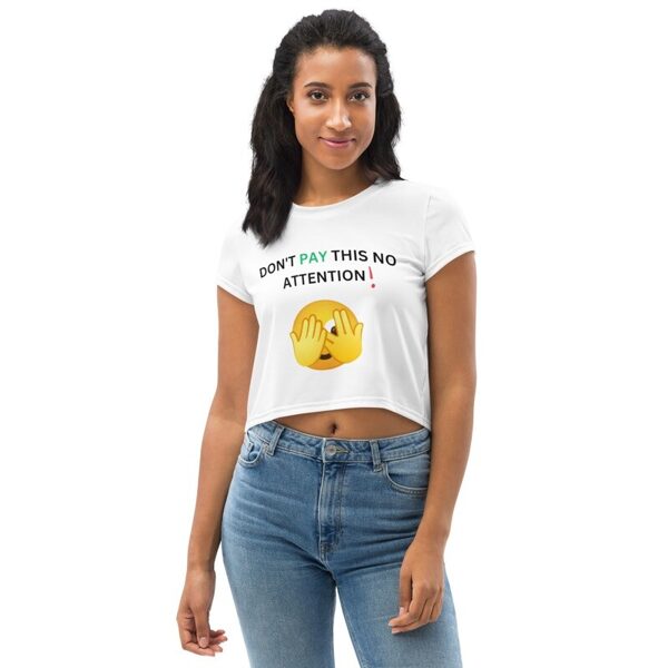 Emoji Crop Shirt for 2023